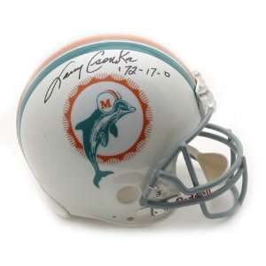 Larry Csonka Signed Helmet   with 72170 Inscription