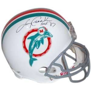 Larry Csonka Autographed Helmet  Details Miami Dolphins, Throwback 