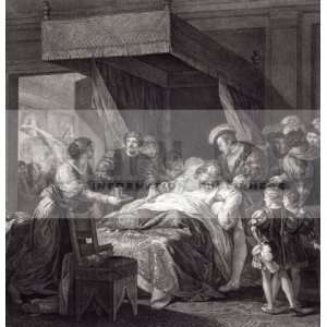  The Death of Leonardo Da Vinci [8 x 8 Print]