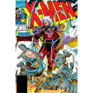 Men #2 Cover Magneto and Professor X by Jim Lee, 48x72  