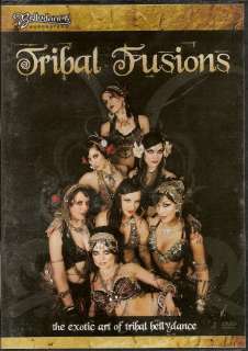 TRIBAL FUSIONS Belly Dancing Performance Exotic Art DVD  