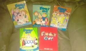 Family Guy Seasons 1,2,3,4,5,7 DVD GREAT SHAPE  