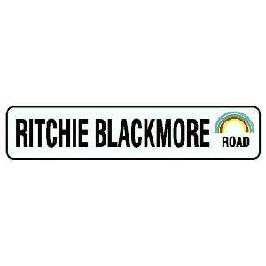  RITCHIE BLACKMORE ROAD guitar street sign