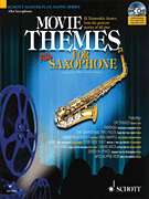 Movie Themes for Alto Saxophone Sax Sheet Music Book CD  