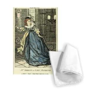  Sarah Siddons (1755 1831) as Lady Macbeth   Tea Towel 