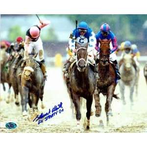   (Horse Racing   Smarty Jones Jockey) inscribed Go