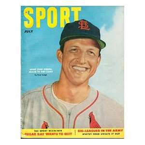 Stan Musial July 1952 Sport Magazine