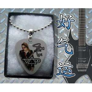 Steve Vai Metal Guitar Pick Necklace Boxed