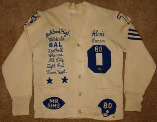 Oakland High School of Oakland, California letterman jacket and 