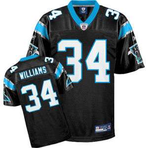 PANTHERS EQUIP NFL YOUTH JERSEY D. WILLIAMS BLK MEDIUM  