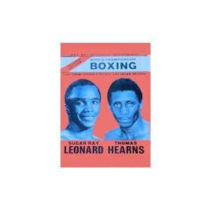 Sugar Ray Leonard vs Thomas Hearns boxing poster