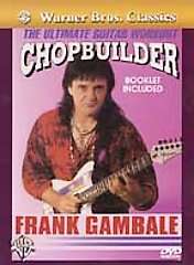 FRANK GAMBALE Guitar CHOP BUILDER Finger Exercises DVD  