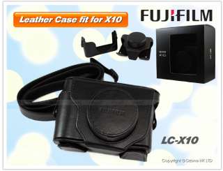 fujifilm leather camera case lc x10 for x10 digital camera
