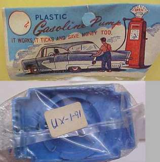 Vintage 1950s SHELL GASOLINE Gas Pump BANK in Package  