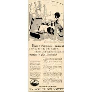  1929 Ad RCA Victor French Phonograph Nipper Gramophone 
