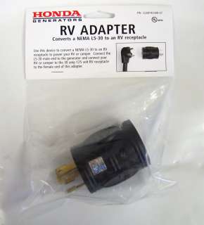 HONDA GENERATOR 30 AMP RV ADAPTER EU3000i EU6500i  