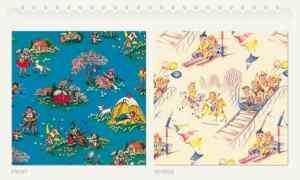 Vintage/Retro Gift Wrap/Wrapping Paper BABY & CHILD  