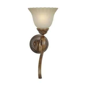  Forte Lighting 5582 01 41 Wall Sconce, Rustic Sienna