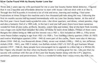 BOUNTY HUNTER LONE STAR METAL DETECTOR FREE PINPOINTER HEADPHONES 