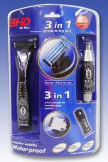 in 1 Man Grooming Set Shaver, Nose & Hair Trimmer Kit  