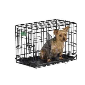  iCrate Double Door Dog Crate Size: X Small   22 L x 13 W 