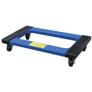 IHS PDOC 1830 Plastic Dolly Rubber Ends with 3 Wheel, 1000 lbs 