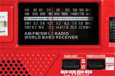 W3SGJ Online Store   Grundig FR200 Emergency Radio (Red)
