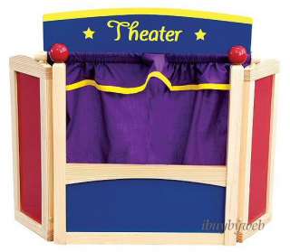 Guidecraft Center Stage Tabletop Puppet Show Theater  