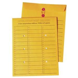  Inter Department Envelopes with Tie Closure, 3 Across 