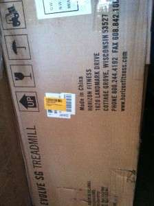 Horizon Evolve SG Compact Treadmill Retail $999.99 LPU  