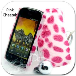 Cheetah VELVET Hard Skin Case HTC T mobile My Touch 4G  