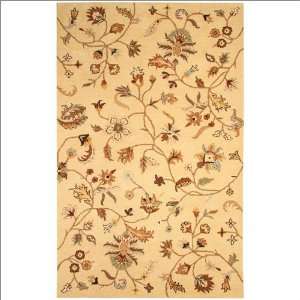   10 Rizzy Rugs Destiny DT 774 Beige Floral Rug: Home & Kitchen