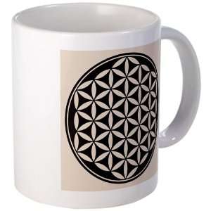  Mug (Coffee Drink Cup) Flower of Life Peace Symbol 