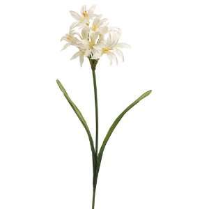   24 Artificial Cream Nerine Lily Silk Flower Sprays 27