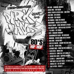 DJ Finesse Park Jams Old School Rap Hip Hop Radio Mixtape Mix CD 