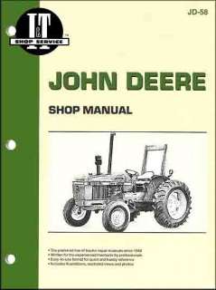 JOHN DEERE TRACTOR REPAIR MANUAL MODELS 2150 2155 2255 2350 2355 2355N 