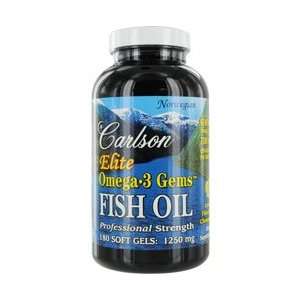 Carlson Elite Omega 3 Gems Fish Oil Professional Strength 