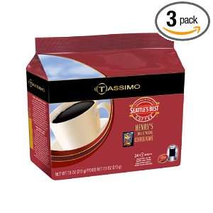   Best Henrys Blend, 16 Count T Discs for Tassimo Brewers (Pack of 3