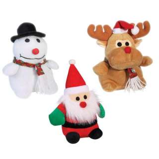Festive Friend Reindeer   Christmas Squeaker Dog Toy  