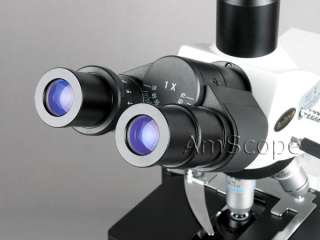 compuesto microscopio profesional de 40X 2500X Infinity Trinocular