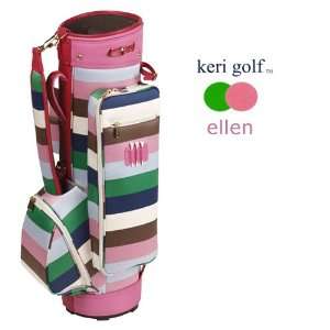 Keri Golf Ellen Cart Bag (Matching Tote BagInclude Neapolitan Stripe 