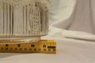 ORIGINAL CLEAN Aladdin 11 Oil Lamp Shade White Top with Glass Clear 