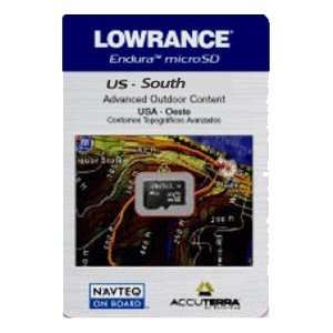  Lowrance Outdoor Us South Chart F/endura Series GPS 