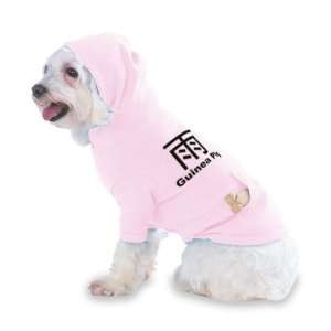 Guinea Pig Hooded (Hoody) T Shirt with pocket for your Dog or Cat Size 