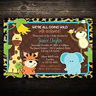 Wild Leopard Print Jungle Safari Friends Baby Shower or Birthday 