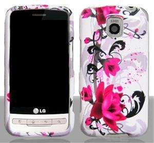 LG Optimus M MS690 TULIP Faceplate Protector Snap On Cellphone Case 