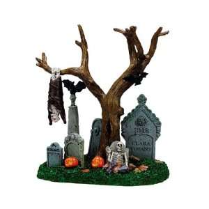  Lemax Spooky Town Village 6 Halloween Vampire Tree 