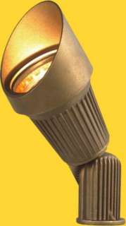 New Solid Brass Bullet Low Voltage Spot Light w/ Shroud  