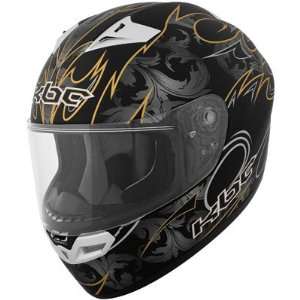  KBC VR 2 Motorcycle Helmet X Large Spark Matte Black/Gold 