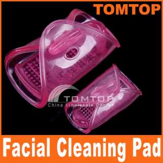 Silicone Fingerstall Facial Care Cleaning Cleansing Pad Blackhead 